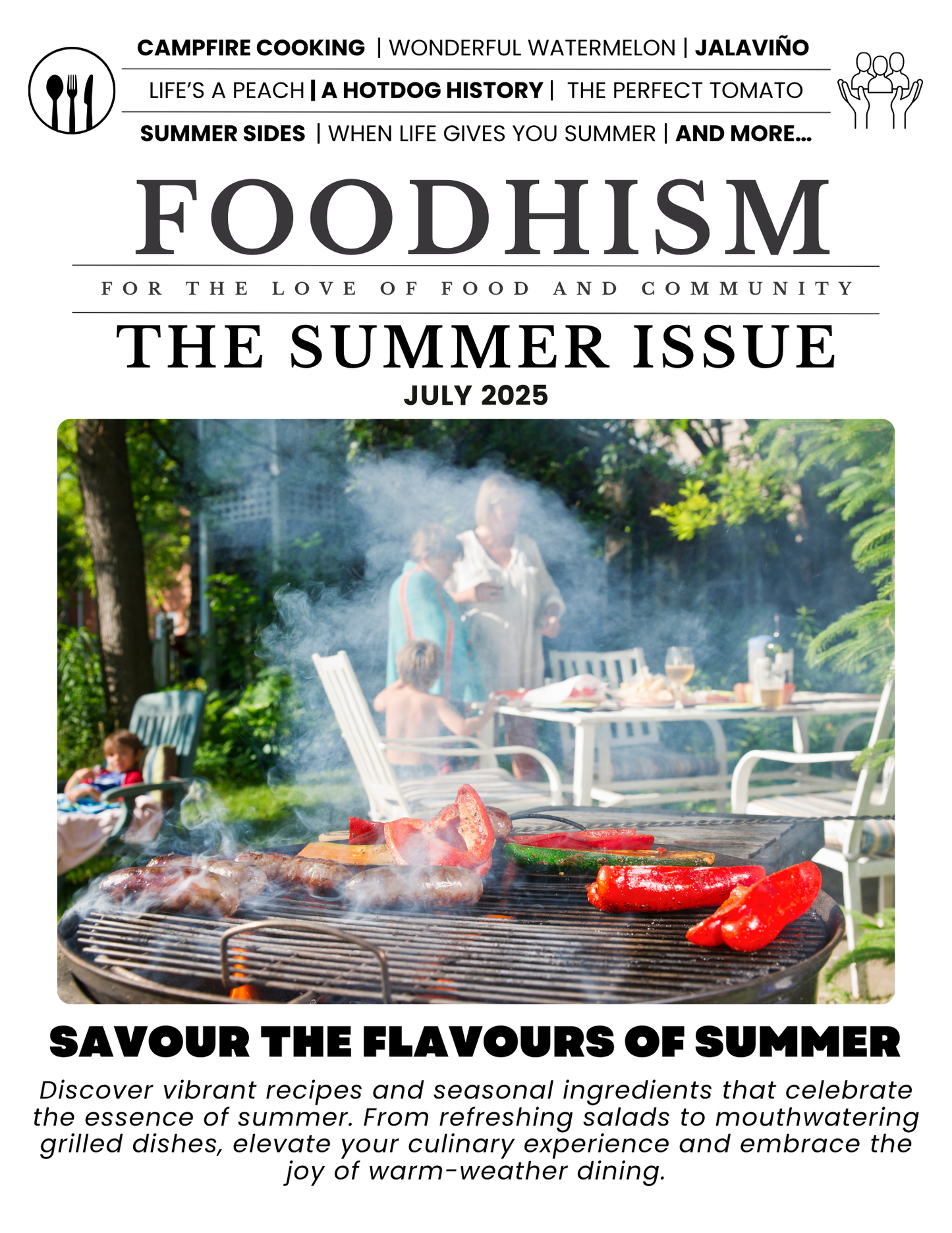 Foodhism Monthly - The Summer Issue - July 2025