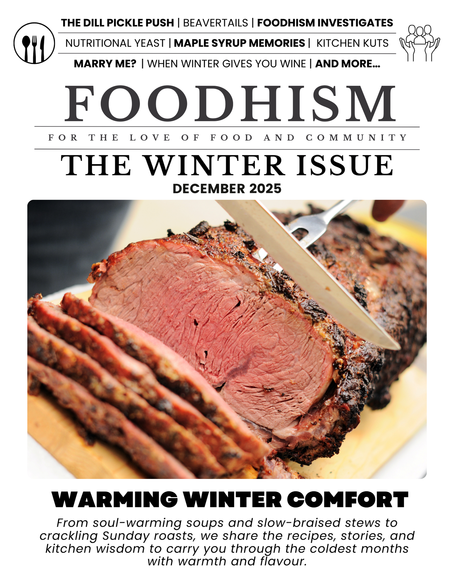 Foodhism Monthly - The Winter Issue - December 2025