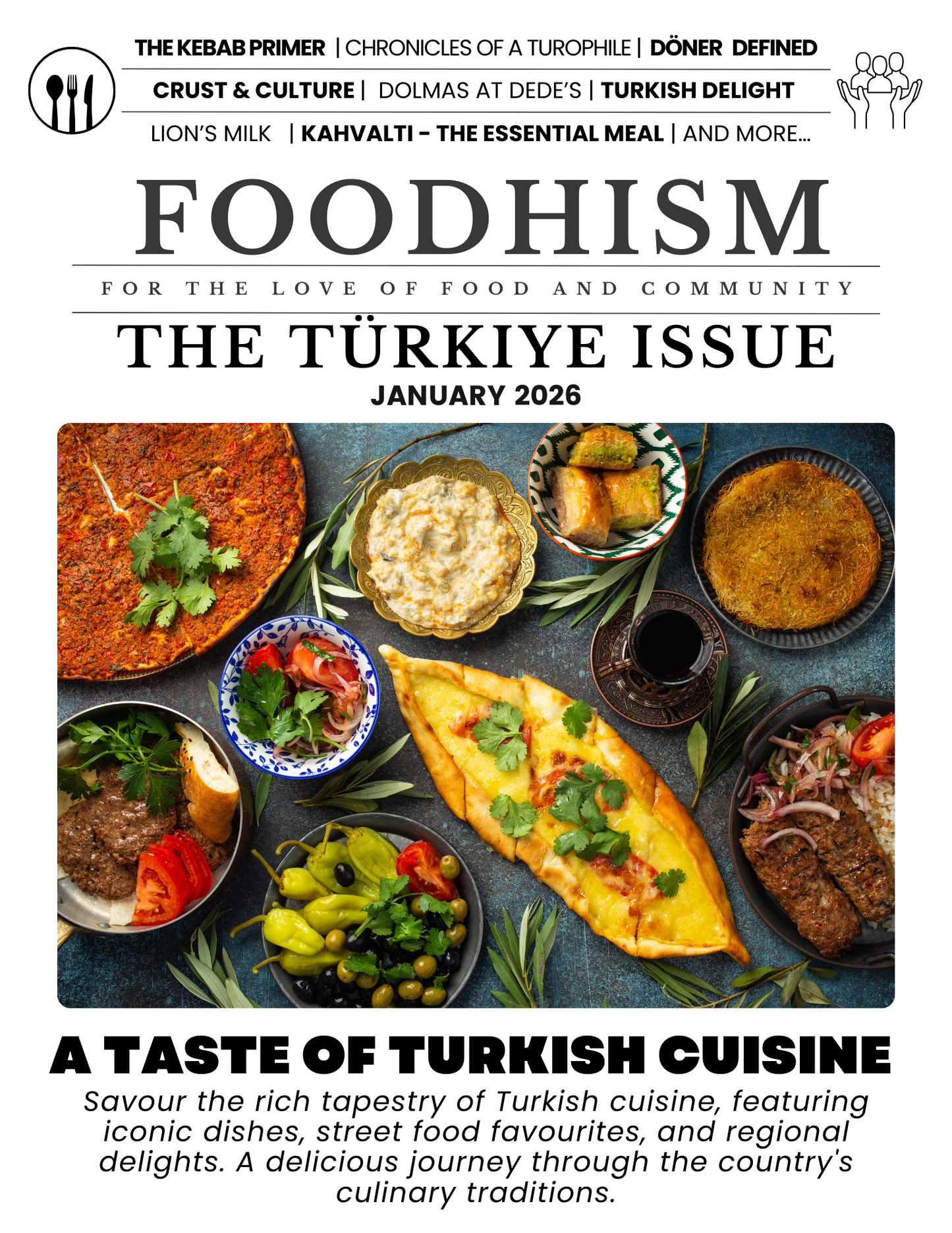 Foodhism Monthly - The Türkiye Issue - January 2026