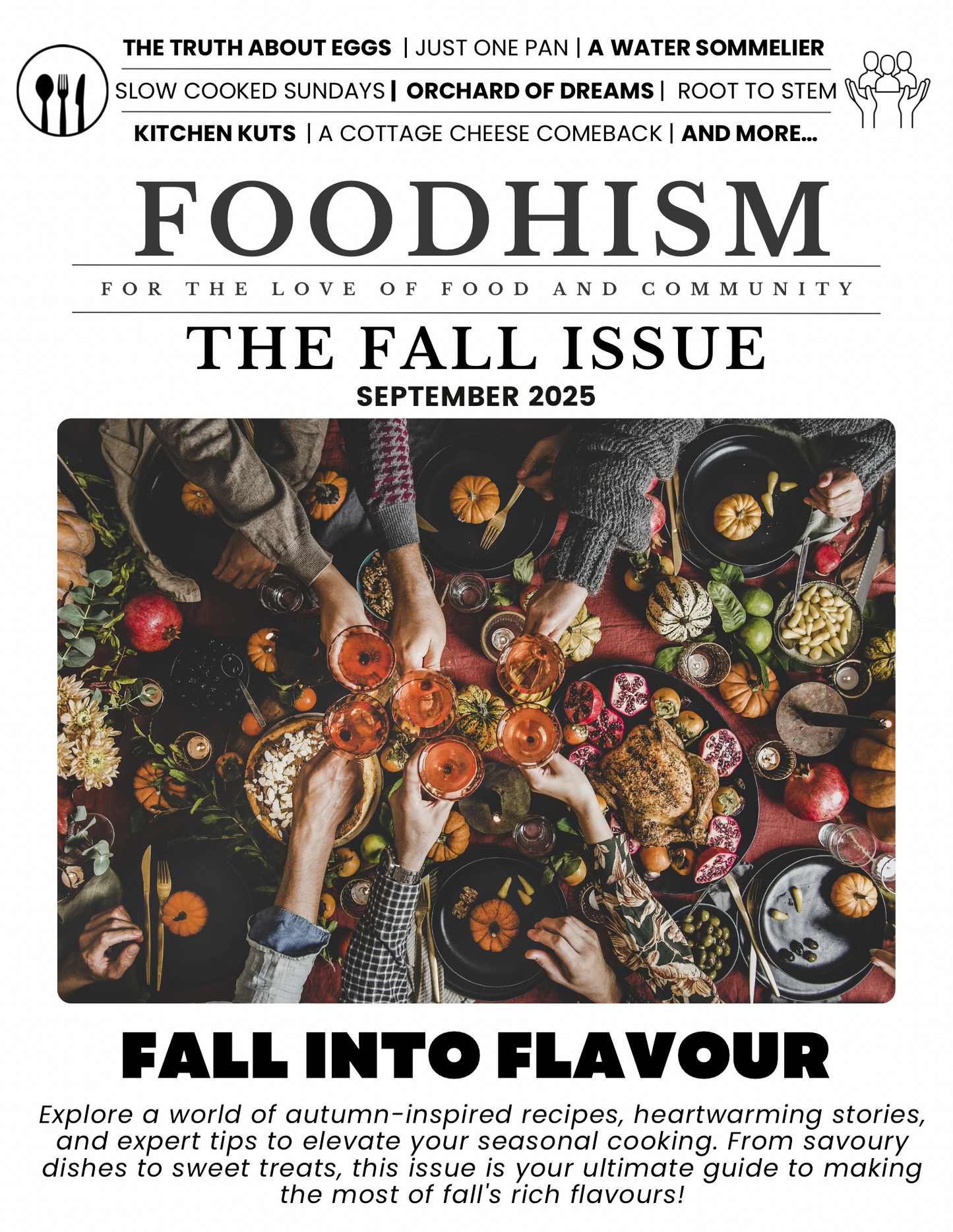 Foodhism Monthly - The Fall Issue - September 2025